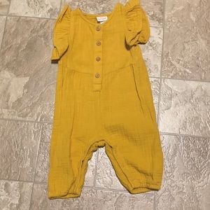 Cat and Jack Gauze Romper 3-6 months